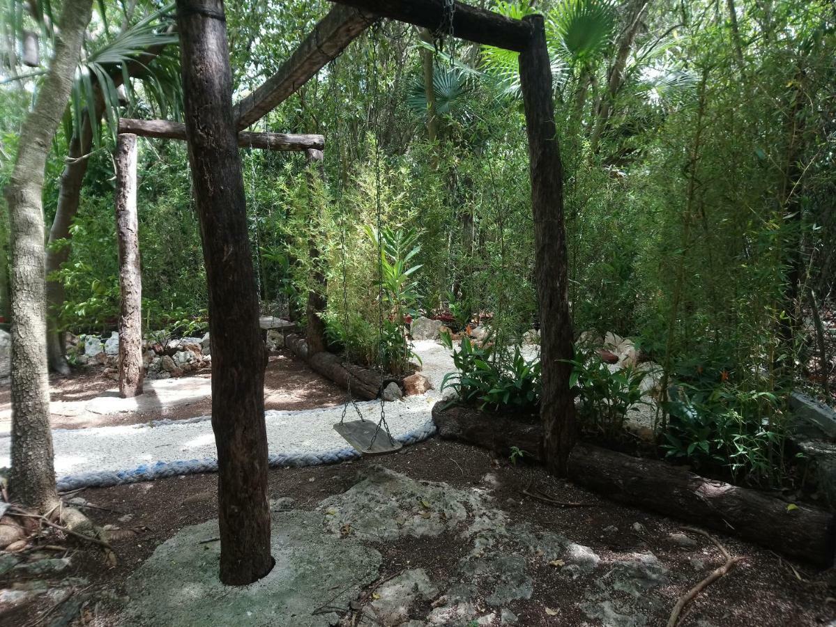 Casita Rustica En La Selva Hotel Cancún Buitenkant foto
